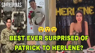 SURPRISED!!! KILIG si HERLENE sa PAGDATING ni PATRICK BOLTON sa kanyang kaarawan?