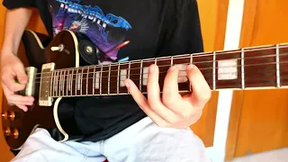 DragonForce - Cry Thunder - Marc Lozano (Guitar Cover) 14 years old!