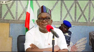 Ortom Labels Atiku Miyetti Allah,  Like  Gov Wike, Withdraws Support For PDP Presidential Candidate