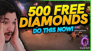 500 FREE DIAMONDS! Get it NOW! | Watcher of Realms