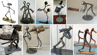 Scrap Metal Human Art / Easy Projects For Beginners