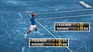 Roger Federer Ultimate ESCAPE On Blue Clay