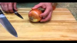 Peel Onions with Chef Eric Crowley, Chef Eric's Culinary Classroom, Los Angeles, CA