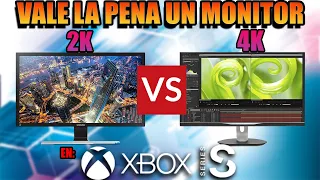 VALE LA PENA UN MONITOR 2K/4K EN XBOX SERIES S?