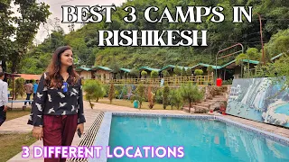 Best camping in Rishikesh - Riverside camps in Rishikesh Shivpuri & Ghattu Ghat - सस्ता सुंदर विकल्प