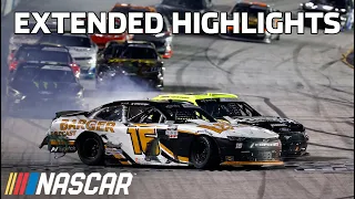 Wrecking Finish! AJ Allmendinger wins at Bristol in with a last lap wreck | Extended Highlights