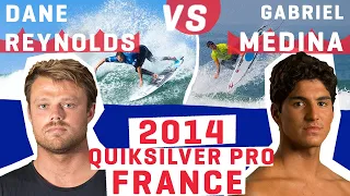Gabriel Medina vs Dane Reynolds vs Tiago Pires 2014 Quiksilver Pro France FULL REPLAY | WSL REWIND