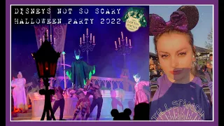 DISNEYS NOT SO SCARY HALLOWEEN PARTY 2022!!(HOCUS POCUS SHOW, RIDES, PARADES & FIREWORKS)