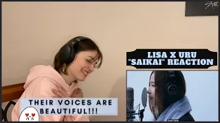 Such Beautiful Voices! | LiSA x Uru react "Saikai" (produced by Ayase) / The First Take - Reaction