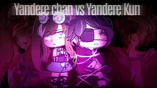 ×Yandere Chan Vs Yandere Kun× //Rap Battle - GMV - Gacha Club// [Ft. Keke Light]