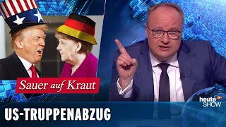 Hilfe! Zieht Donald Trump US-Truppen aus Deutschland ab? | heute-show vom 12.06.2020