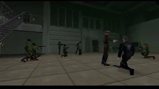 Goldeneye 007 Funny Facility death 3