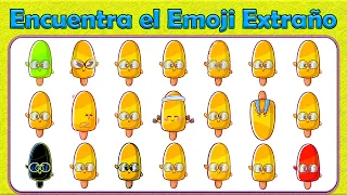 Encuentra El Emoji Diferente | JUEGO #36 | Prueba de rompecabezas de emojis