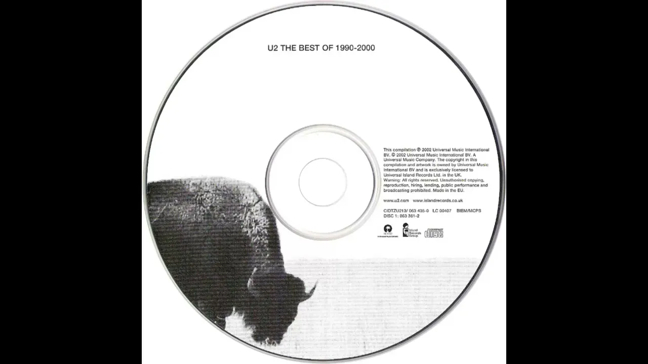 U̲2 - The Best And B Sides Of 1990-2000 CD1 (Full Album)