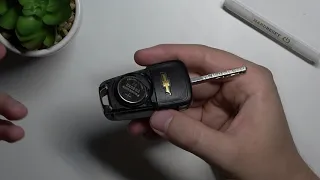 How to Replace Batteries in Chevrolet Cruze Key Fob - Fix Chevy Key - Repair Broken Cruze Key Fob