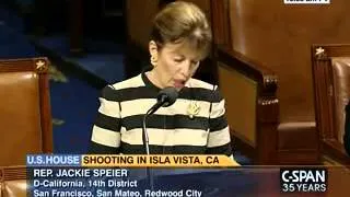 Congresswoman Speier on Isla Vista Resolution