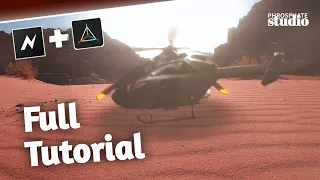 Helicopter - Prisma 3D VFX Full Tutorial | The PhrosPhate Studio