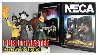 NECA Ultimate Tunneler, Pinhead, Blade & Torch - Puppet Master | Review en español