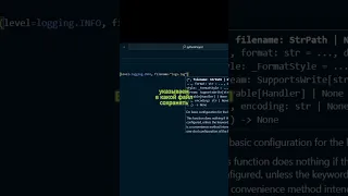 Сохраняем логи в файл на Python. Тг с топовыми кодами в закрепе. #python #programming #coding #log