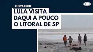 Lula visita daqui a pouco o litoral de SP