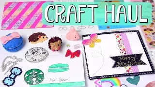 CRAFTY MAIL HAUL #13 - Opening Gifts from Viewers // Handmade Inspiration - SoCraftastic