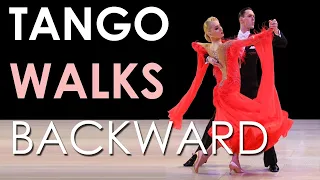 Tango Walks backward | Ballroom Technique