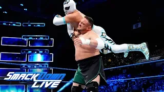 Samoa Joe debuts on SmackDown LIVE in the Superstar Shake-up: SmackDown LIVE, April 17, 2018