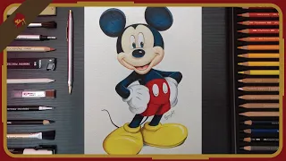 Drawing Mickey Mouse | AdjercyArt