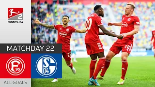 Successful Thioune Debut | Fortuna Düsseldorf - Schalke 04 2-1 | Highlights |MD22–Bundesliga 2-21/22