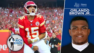 Orlando Brown Jr:  Patrick Mahomes Is ULTRA-Competitive…Especially at Beer Pong | Rich Eisen Show