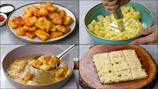 I Combined Potatoes, Cheese With Corn Flour & Result Is This Amazing Snacks | Cheese Aloo Snacks