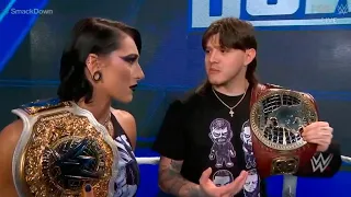 Shawn Michaels confronts Rhea Ripley and Dominik Mysterio - WWE SmackDown 7/21/2023