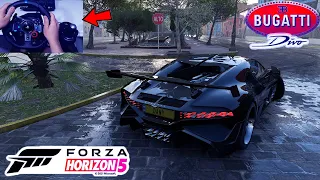 🔥 UNLEASHING THE BEAST! BUGATTI DIVO DOMINATES FORZA HORIZON 5 RACE! 🚗💨