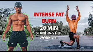 20-minutowy trening HIIT na stojąco | Bardzo intensywny trening spalający tłuszcz całego ciała