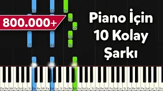 Piano İçin 10 Kolay Şarkı