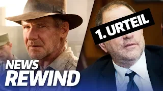 Indy 5 OHNE Spielberg? | Jurassic World 3 TITEL enthüllt! | Harvey Weinstein VERURTEILT! || Rewind