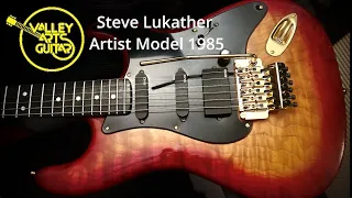 I played My Dream Guitar!!!  The Valley Arts Steve Lukather Artist Model 1985