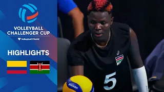 🇨🇴 COL vs. 🇰🇪 KEN - Highlights Quarter Finals | Women's Challenger Cup 2023