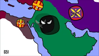 History Of Rashidun Caliphate Countryballs