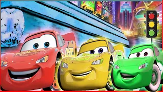 Best of Lightning McQueen in Cars + More   Coffin Dance Meme Song