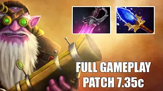 Sniper Full Gameplay Patch 7.35c - Build Aghanim's and Khanda