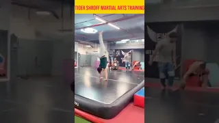Tiger Shroff Martial Arts Training Video #shorts