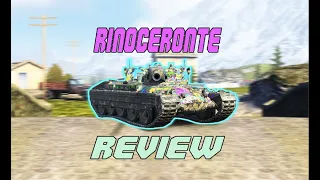 BRAND NEW TIER X ITALIAN HEAVY, IS IT GOOD? [Rinoceronte review World of Tanks Blitz]