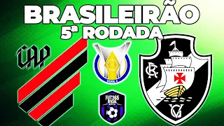 ATHLETICO-PR 1 X 0 VASCO | CAMPEONATO BRASILEIRO SÉRIE A | 5ª RODADA