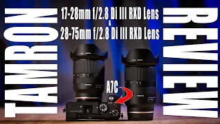 Tamron 17-28mm & 28-75mm Di III RXD Lens Review Using Sony A7C