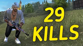 29 KILLS 🔥 || SOLO VS SQUAD || SPEED + ACCURACY IS UNSTOPPABLE THE BEST GAMEPLAY || ALPHA FF