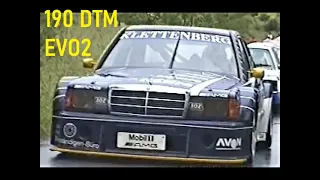 Norbert Brenner  AMG MERCEDES 190 2,5 EVO2 DTM Hillclimb 4 BANGER SOUND @Trierer Bergrennen 1997