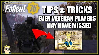 Tips and Tricks Veteran Players May Have Missed - Fallout 76