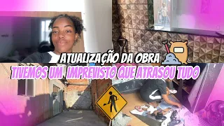 Atualização da obra✨ | tivemos imprevistos 😢 | fiz oque deu 👀