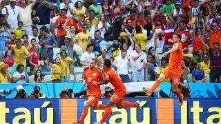 Sneijder Goal vs Mexico (Mexico vs Netherlands) - FIFA World Cup Brazil 2014